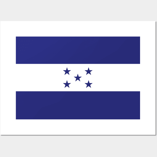 Bandera Honduras Wall Art by Ivetastic